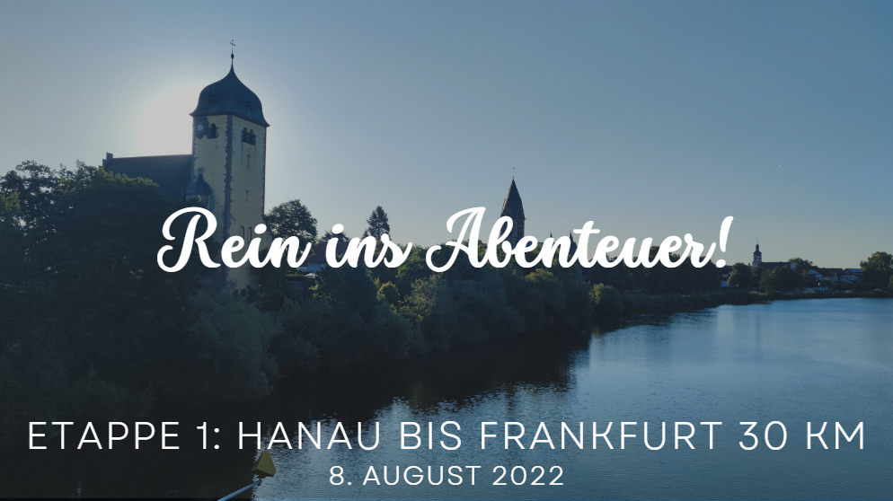 Hanau bis Frankfurt - rein ins Abenteuer Jakobsweg